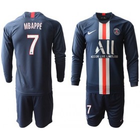 Completo Calcio Paris Saint Germain Mbappé 7 Bambino Divisa Prima 2019/2020 ML